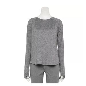 Tek Gear Adaptive Long Sleeve Performance TeeColor: Gray, Size: LARGE(EUC)